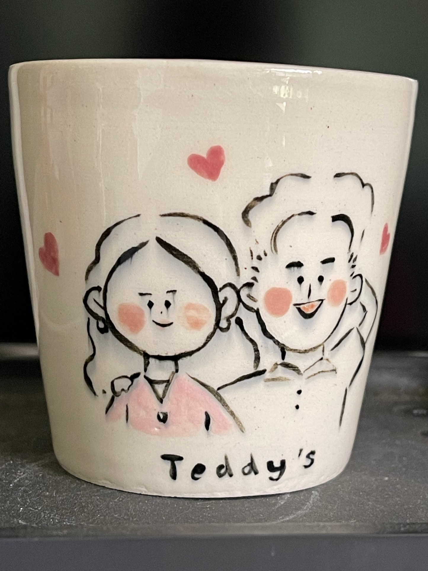 One coffee  Cup  一杯咖啡+一个咖啡杯