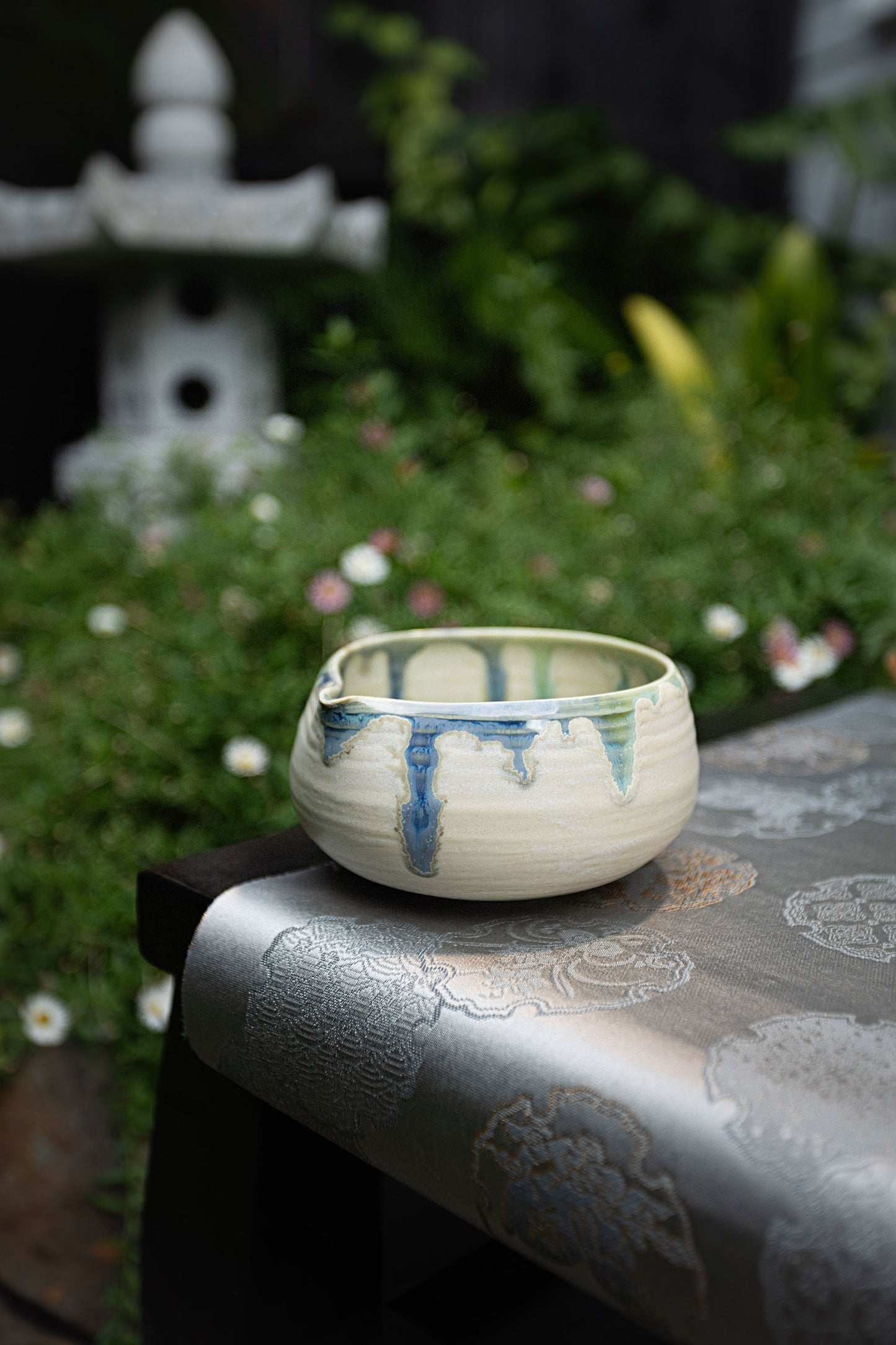Matcha and bowl